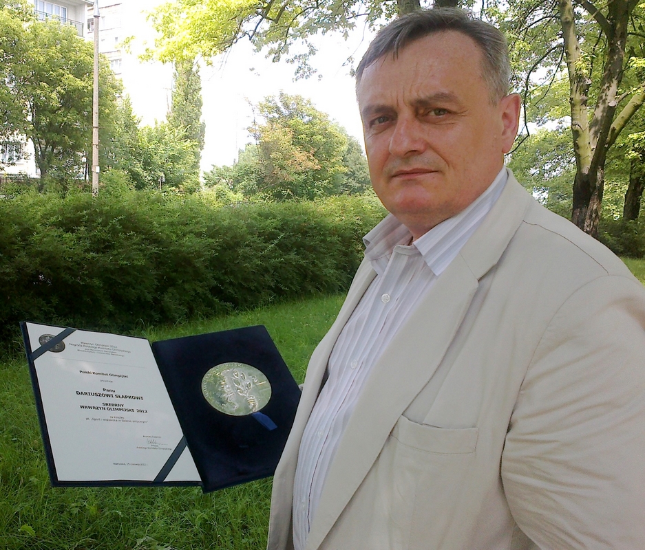 "Sport co Gryfa wart". Wywiad z Prof. Dariuszem Słapkiem