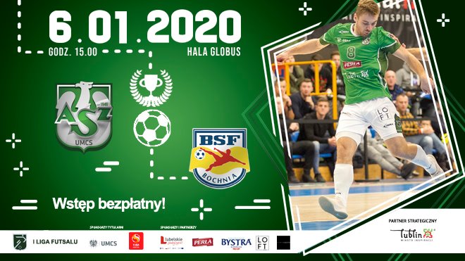 Zapowiedź: Puchar Polski w futaslu: AZS UMCS Lublin - Bocheńskie Stowarzyszenie Futsalu