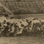 Lubelskie rugby w 1958 r: AZS Lublin - Partizan Belgrad