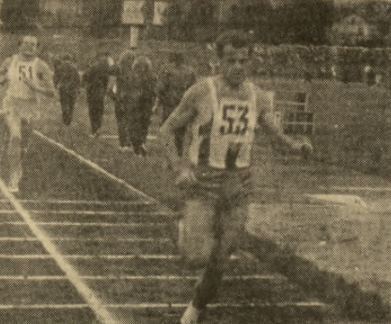 Lekkoatletyczne zawody o Błękitną Wstęgę Wisły 1966