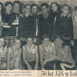 Z archiwum Centrum Historii Sportu w Lublinie: broszura "50 lat AZS w Lublinie. Program II-giej rundy rozgrywek ekstraklasy koszykówki kobiet w sezonie 1971/1972