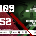 U!NB AZS UMCS Start II Lublin - Profi Sunbud PKK 99 Pabianice 109-52