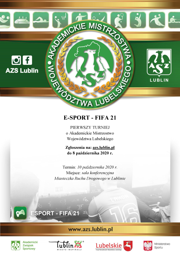 Puchar Akademickich Mistrzostw Województwa Lubelskiego w E-SPORT FIFA 21