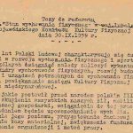 Z archiwum Centrum Historii Sportu: "Tezy do referatu: Stan wychowania fizycznego w woj. lubelskim".