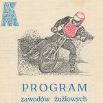 Z archiwum Centrum Historii Sportu: program żużlowy "Motor Lublin - Wybrzeże Gdańsk. 21 października 1979 r."