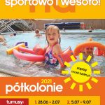 Miejski Ośrodek Sportu i Rekreacji „Bystrzyca” w Lublinie zaprasza na półkolonie