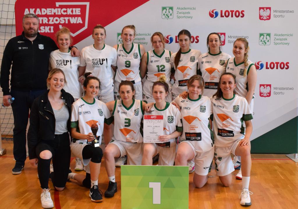 AZS UMCS zwycięzcą w półfinale Akademickich Mistrzostw Polski w koszykówce kobiet