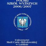 Z archiwum Centrum Historii Sportu: "Mistrzostwa Polski Szkół Wyższych 2006/2007. Uniwersytet Marii Curie - Skłodowskiej w Lublinie Wicemistrzem". 
