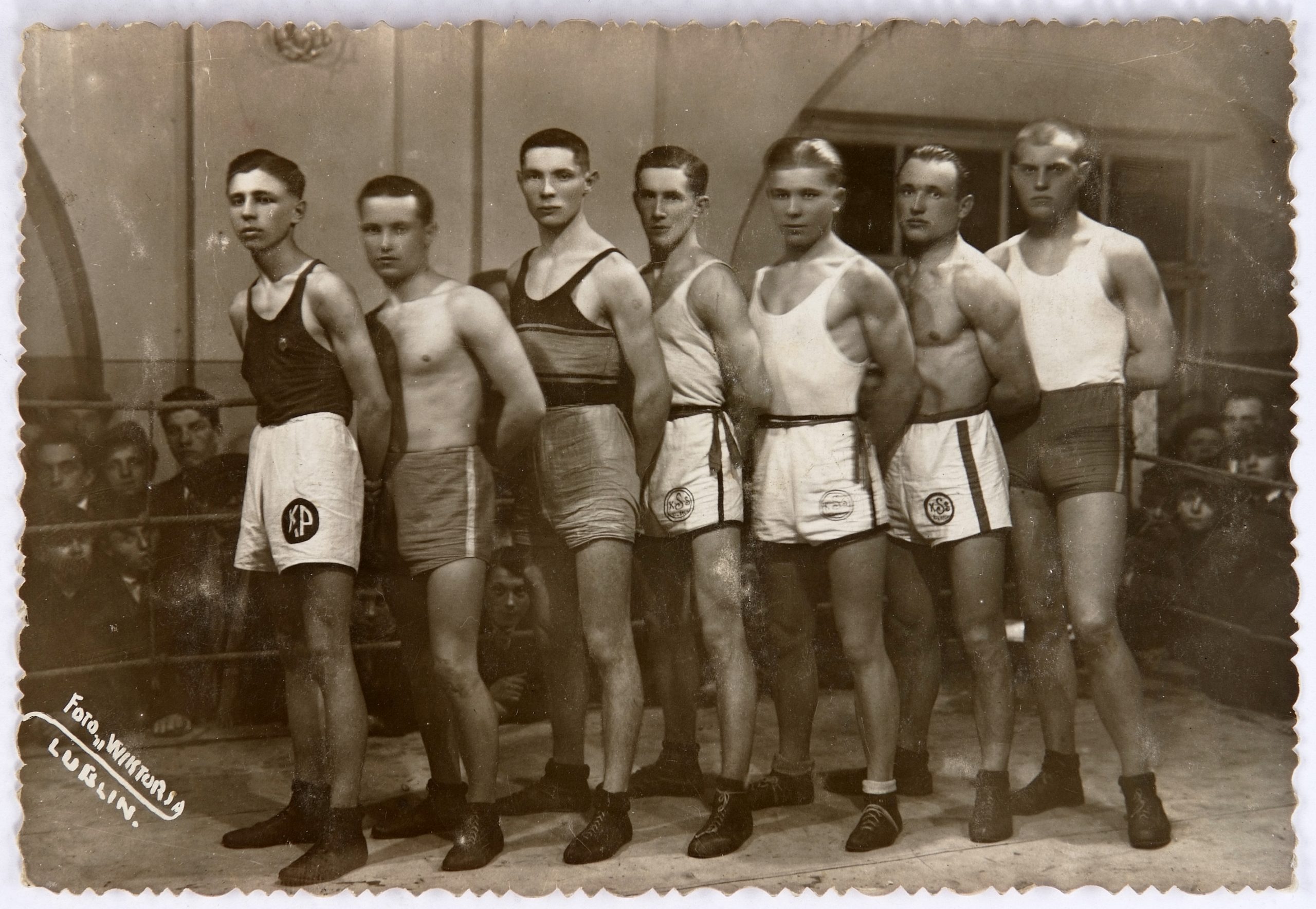 Mecz bokserski z 1937 r.: WKS Unia Lublin - TS Sokół Kraków