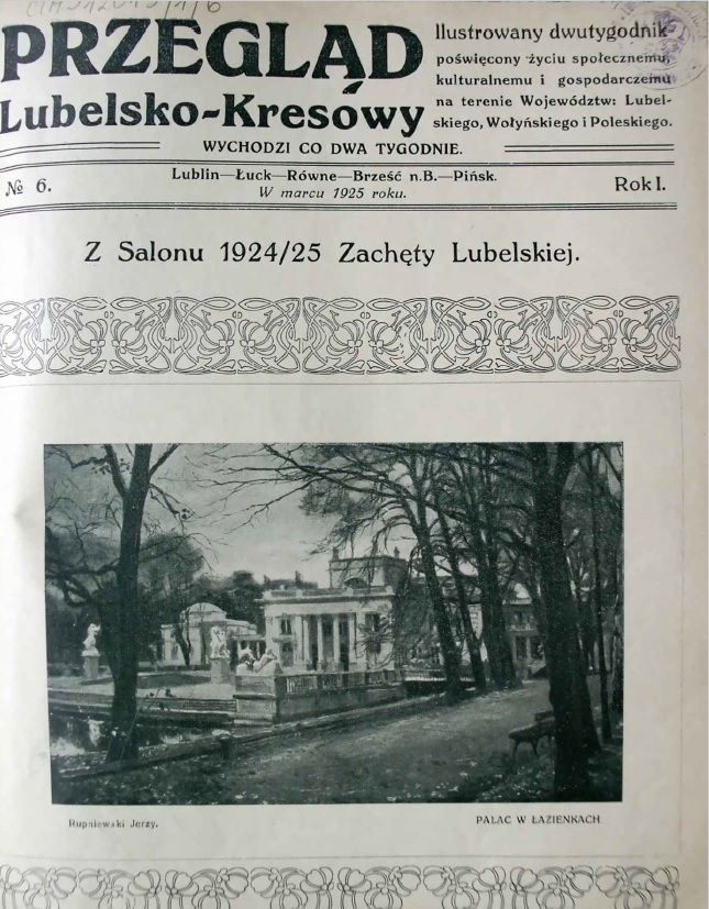 "Przegląd Lubelsko - Kresowy" nr. 6/1925