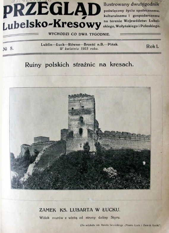 "Przegląd Lubelsko - Kresowy" nr. 8/1925