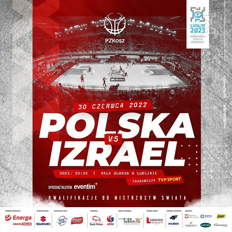 Polska zagra z Izraelem w Lublinie