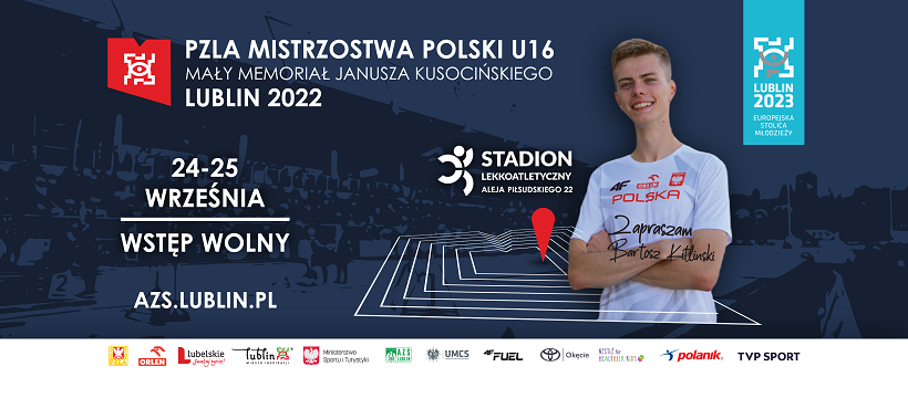 PZLA Mistrzostw Polski U16 - zaproszenie