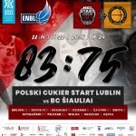 Polski Cukier Start Lublin – BC Siauliai 83:75