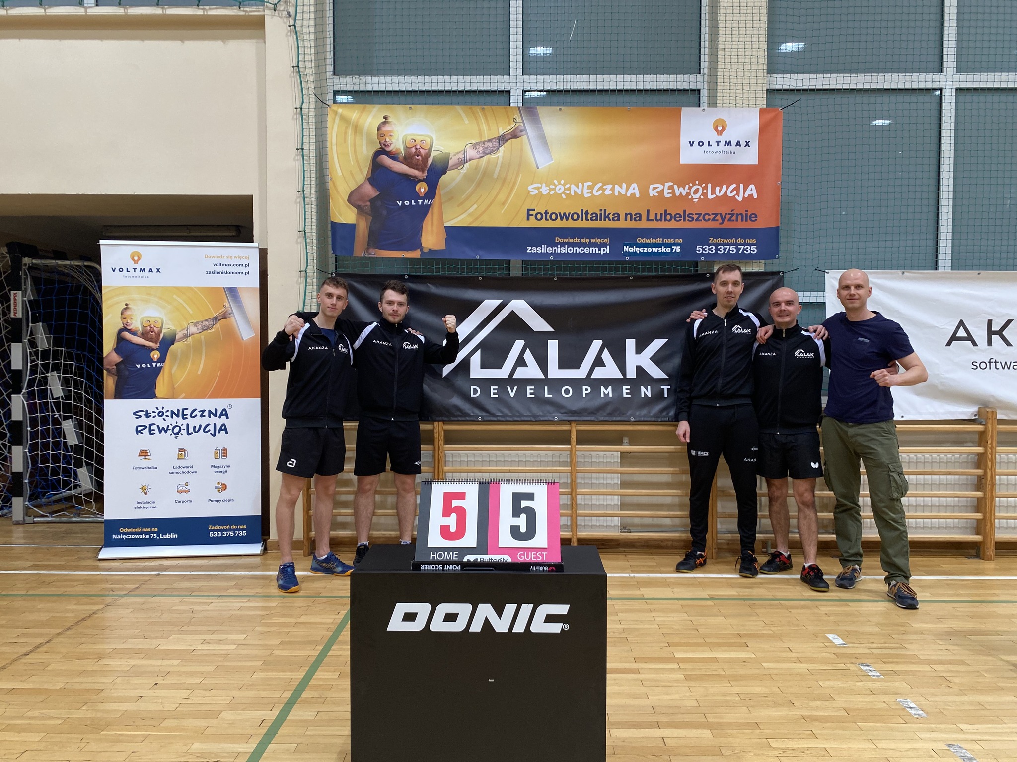 Tenisiści i tenisistki stołowe ATS-u Akanza AZS UMCS Lublin rozpoczęli rundę rewanżową