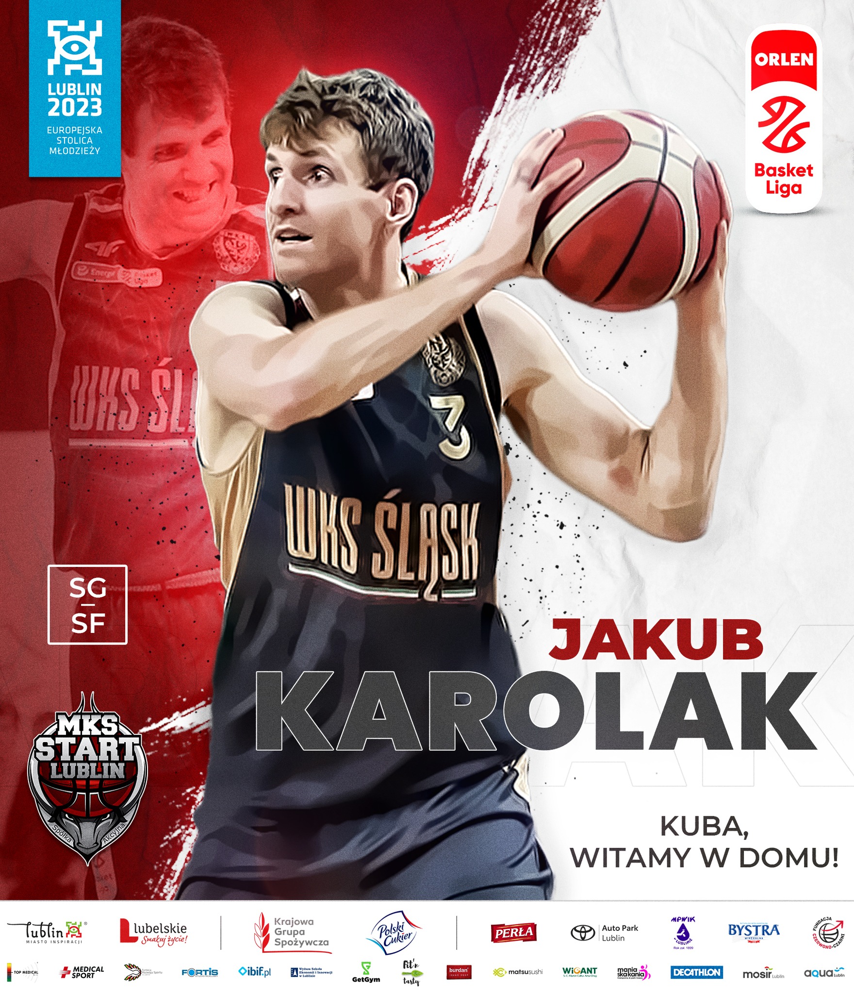 Jakub Karolak zawodnikiem Startu Lublin