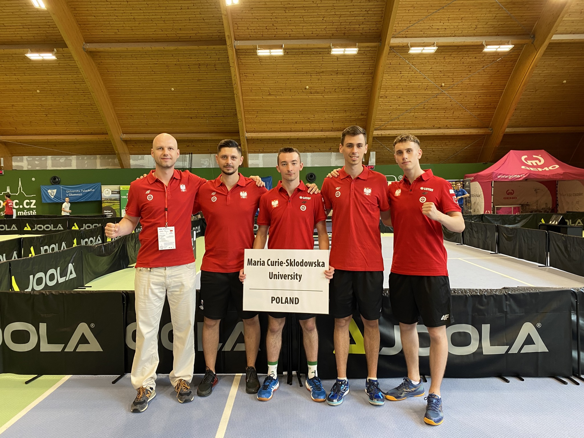 Sukces zawodników AZS UMCS podczas Akademickich Mistrzostw Europy w tenisie stołowym