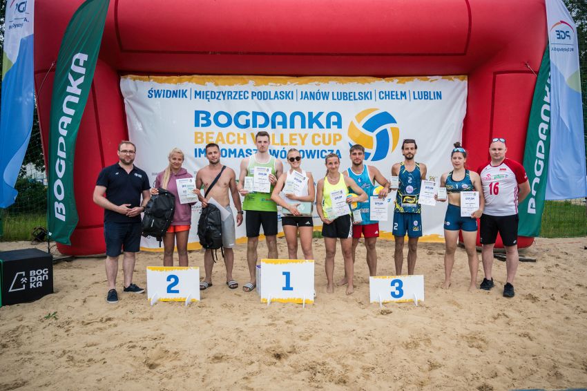 Cykl Bogdanka Beach Volley Cup im. Tomasza Wójtowicza rozpoczęty