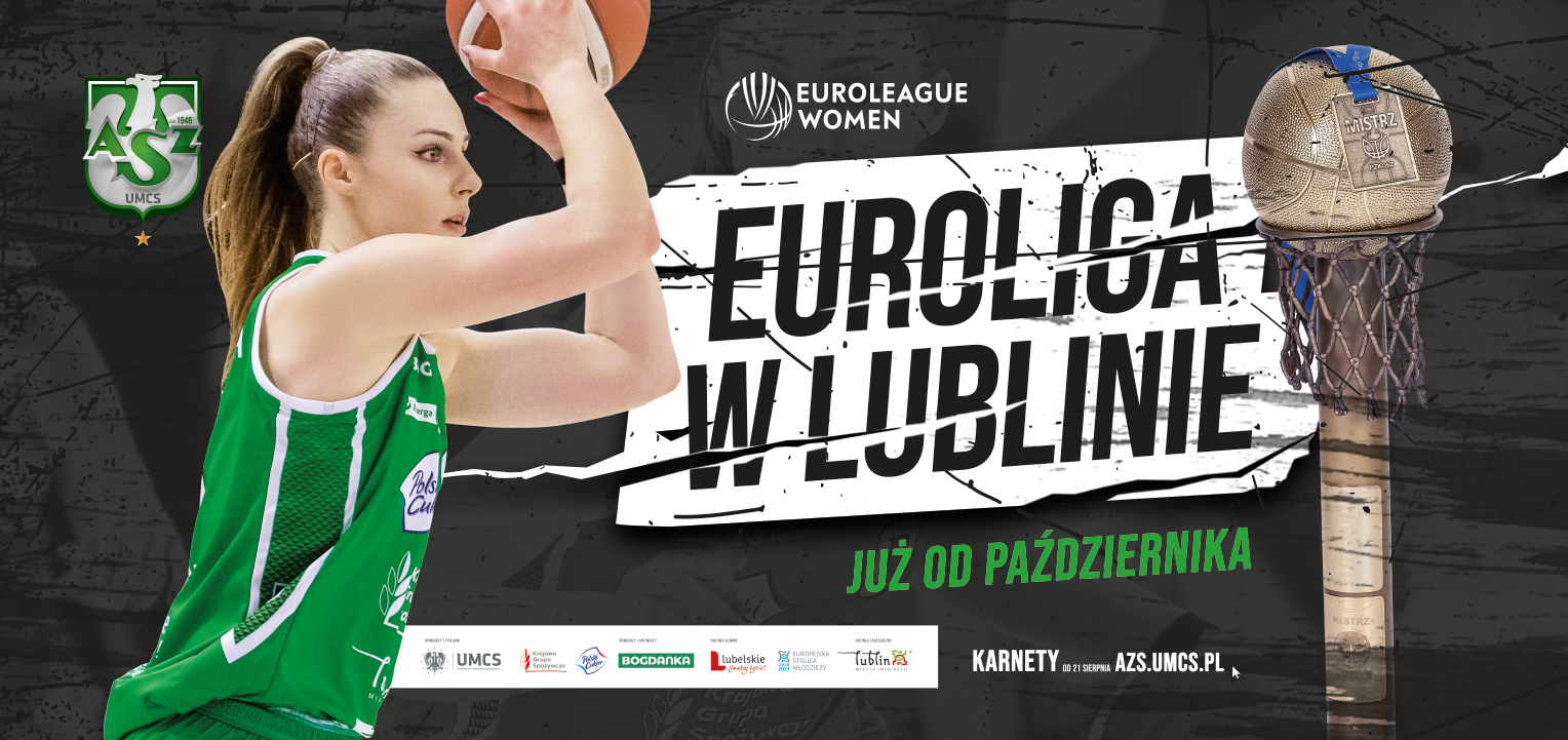 Polski Cukier AZS UMCS Lublin zagra w Eurolidze!