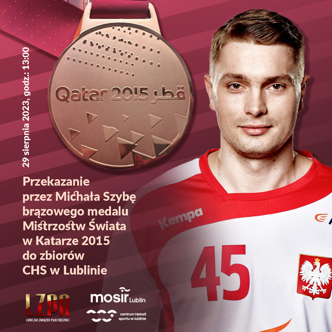 Michał Szyba przekaże swój medal Centrum Historii Sportu