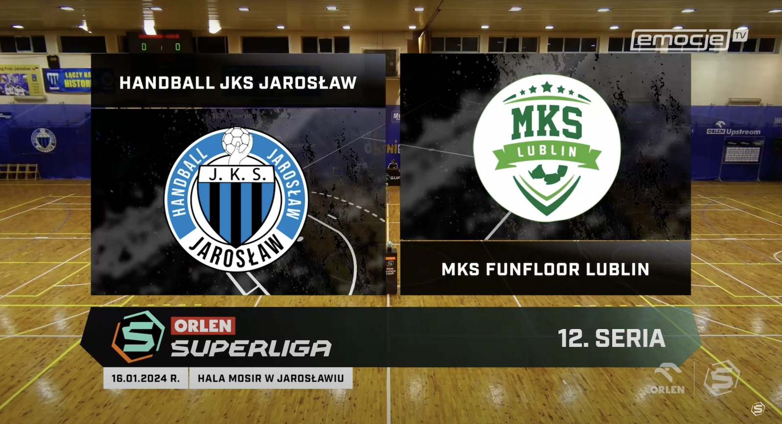 Handball JKS Jarosław - MKS FunFloor Lublin 22:23