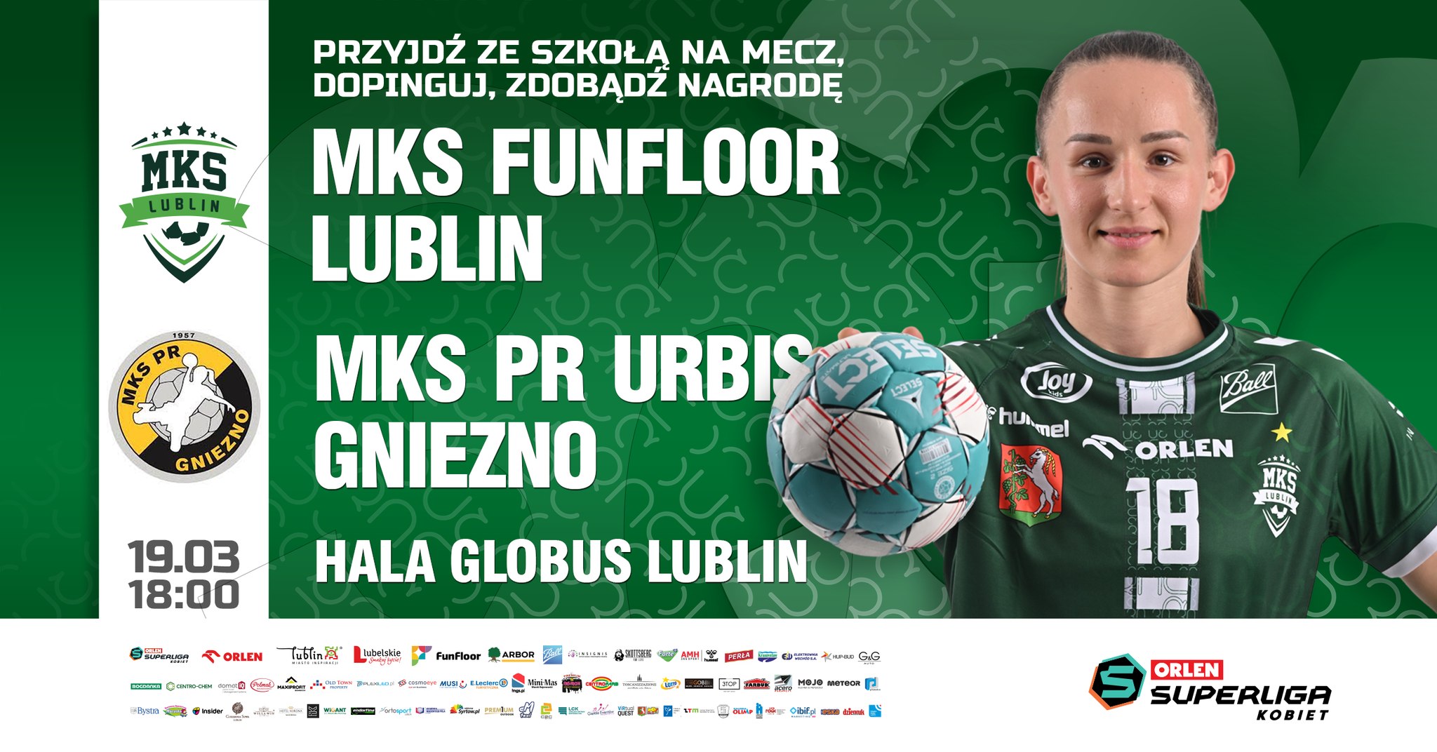 MKS FunFloor Lublin – MKS URBIS Gniezno 37:31 (19:12)