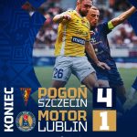 Pogoń Szczecin – Motor Lublin 4:1 (2:1)